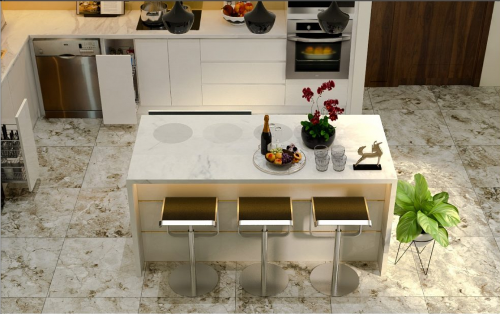 5 mẫu bếp đẹp cho không gian nhà rộng - BKitchen