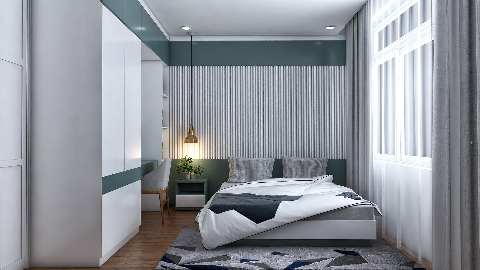 Gợi ý các mẫu thiết kế phòng ngủ 9m2 cho vợ chồng bạn không nên bỏ lỡ